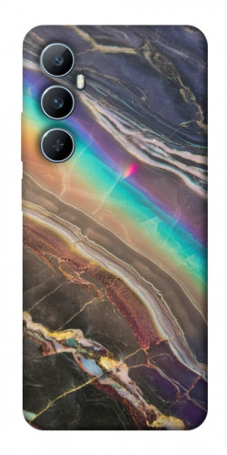 Чехол itsPrint Радужный мрамор для Realme C65 4G