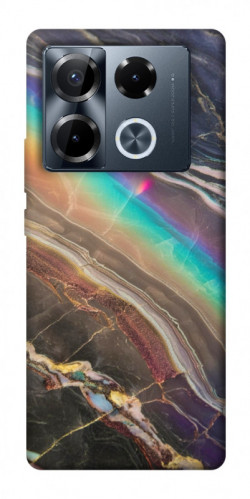 Чехол itsPrint Радужный мрамор для Infinix Note 40 Pro 4G