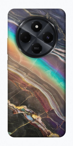 Чехол itsPrint Радужный мрамор для Xiaomi Redmi 14C / Poco C75