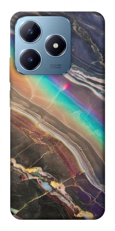 Чехол itsPrint Радужный мрамор для Realme C63 4G, мрамор, купить оптом с доставкой