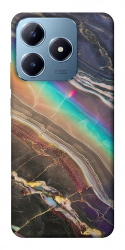 Чехол itsPrint Радужный мрамор для Realme C63 4G