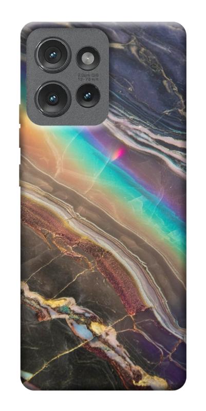 Чехол itsPrint Радужный мрамор для Motorola Edge 50, мрамор, купить оптом с доставкой