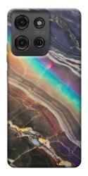 Чехол itsPrint Радужный мрамор для Motorola Moto G75 5G