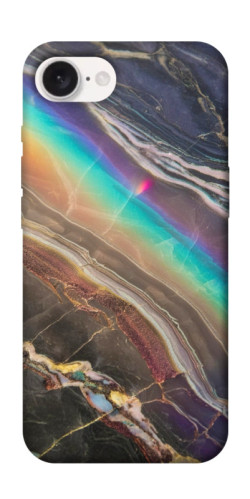 Чехол itsPrint Радужный мрамор для Apple iPhone 16e (6.1")