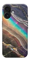 Чехол itsPrint Радужный мрамор для Apple iPhone 17 (6.3")