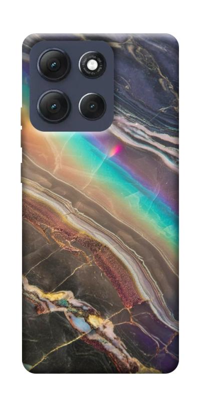 Чохол itsPrint Райдужний мармур для Motorola Moto G86 Power, мармур, купити оптом з доставкою