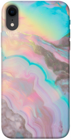 Чехол itsPrint Aurora marble для Apple iPhone XR (6.1")