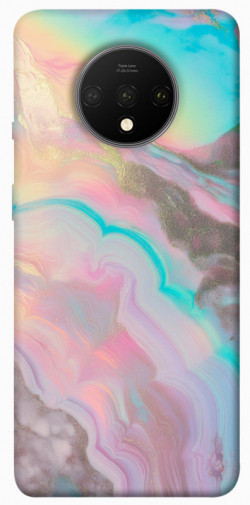 Чехол itsPrint Aurora marble для OnePlus 7T