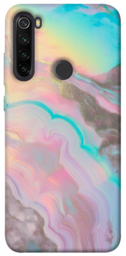 Чехол itsPrint Aurora marble для Xiaomi Redmi Note 8T