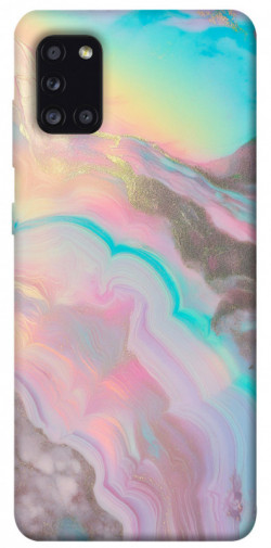 Чехол itsPrint Aurora marble для Samsung Galaxy A31