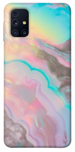 Чехол itsPrint Aurora marble для Samsung Galaxy M31s