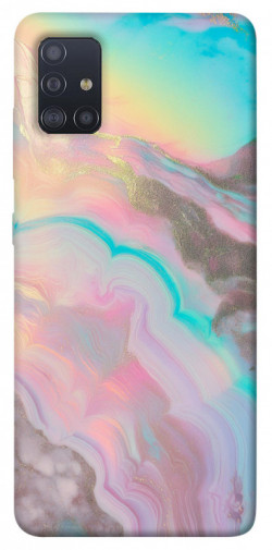 Чехол itsPrint Aurora marble для Samsung Galaxy M51