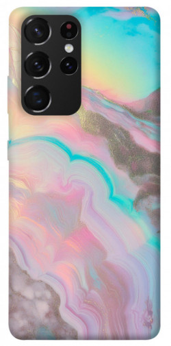 Чохол itsPrint Aurora marble для Samsung Galaxy S21 Ultra