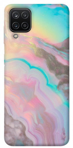 Чехол itsPrint Aurora marble для Samsung Galaxy A12
