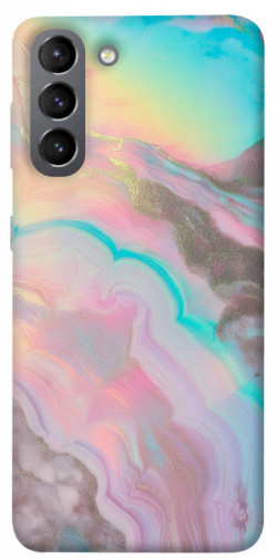 Чохол itsPrint Aurora marble для Samsung Galaxy S21