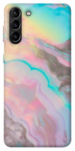 Чехол itsPrint Aurora marble для Samsung Galaxy S21+
