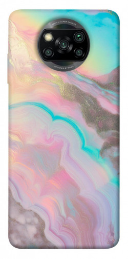 Чехол itsPrint Aurora marble для Xiaomi Poco X3 NFC / Poco X3 Pro
