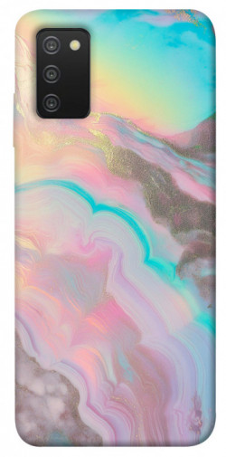 Чехол itsPrint Aurora marble для Samsung Galaxy A03s