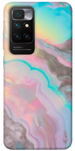 Чехол itsPrint Aurora marble для Xiaomi Redmi 10