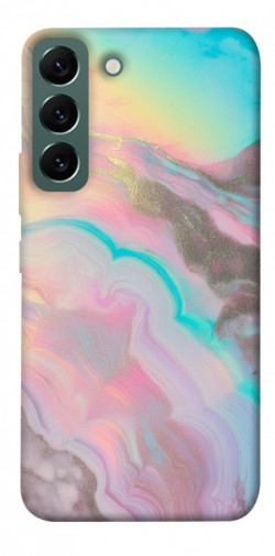 Чехол itsPrint Aurora marble для Samsung Galaxy S22