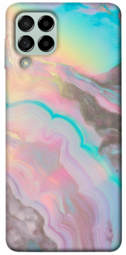Чехол itsPrint Aurora marble для Samsung Galaxy M53 5G