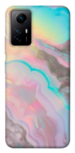 Чехол itsPrint Aurora marble для Xiaomi Redmi Note 12S