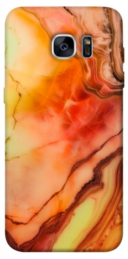 Чехол itsPrint Красный коралл мрамор для Samsung G935F Galaxy S7 Edge