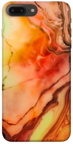 Чехол itsPrint Красный коралл мрамор для Apple iPhone 7 plus / 8 plus (5.5")