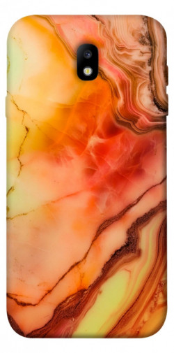 Чехол itsPrint Красный коралл мрамор для Samsung J730 Galaxy J7 (2017)