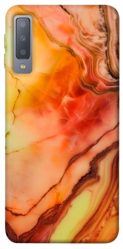 Чехол itsPrint Красный коралл мрамор для Samsung A750 Galaxy A7 (2018)