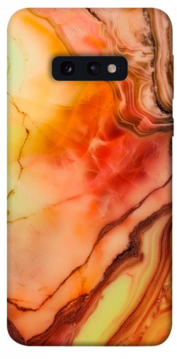 Чехол itsPrint Красный коралл мрамор для Samsung Galaxy S10e