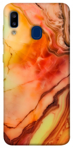 Чехол itsPrint Красный коралл мрамор для Samsung Galaxy A20 / A30