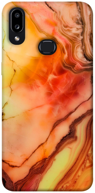 Чехол itsPrint Красный коралл мрамор для Samsung Galaxy A10s, мрамор, купить оптом с доставкой