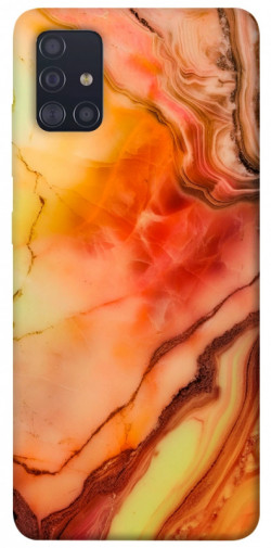 Чехол itsPrint Красный коралл мрамор для Samsung Galaxy A51