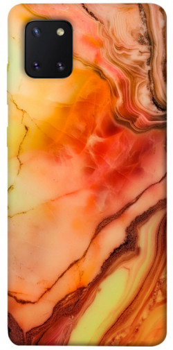 Чехол itsPrint Красный коралл мрамор для Samsung Galaxy Note 10 Lite (A81)