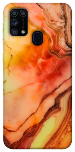 Чохол itsPrint Червоний корал мармур для Samsung Galaxy M31