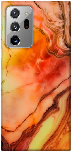 Чохол itsPrint Червоний корал мармур для Samsung Galaxy Note 20 Ultra
