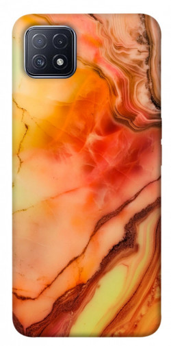 Чехол itsPrint Красный коралл мрамор для Oppo A73