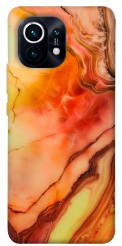 Чехол itsPrint Красный коралл мрамор для Xiaomi Mi 11