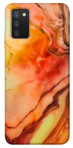 Чехол itsPrint Красный коралл мрамор для Samsung Galaxy A03s
