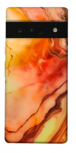 Чехол itsPrint Красный коралл мрамор для Google Pixel 6 Pro