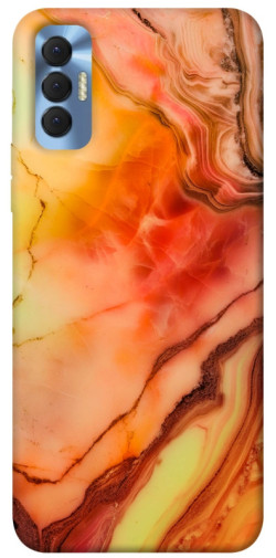 Чохол itsPrint Червоний корал мармур для TECNO Spark 8P