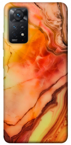 Чехол itsPrint Красный коралл мрамор для Xiaomi Redmi Note 11 Pro 4G/5G