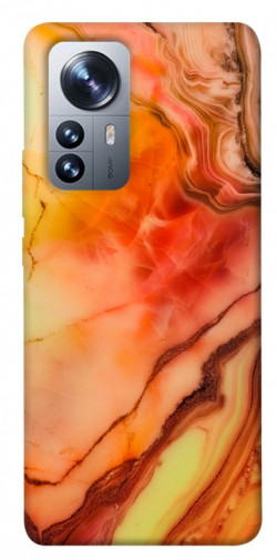 Чехол itsPrint Красный коралл мрамор для Xiaomi 12 / 12X