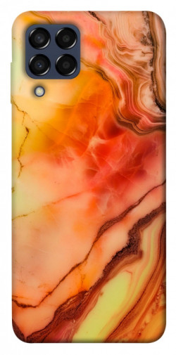 Чехол itsPrint Красный коралл мрамор для Samsung Galaxy M33 5G