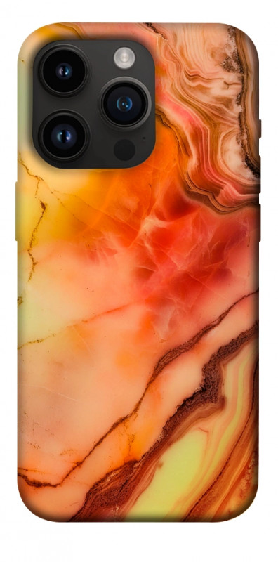 Чехол itsPrint Красный коралл мрамор для Apple iPhone 14 Pro (6.1"), мрамор, купить оптом с доставкой