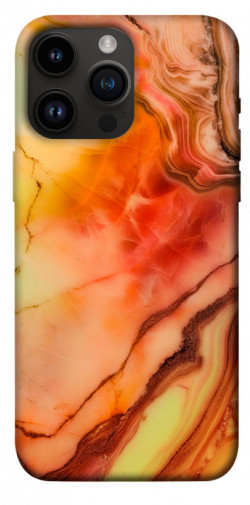 Чохол itsPrint Червоний корал мармур для Apple iPhone 14 Pro Max (6.7")