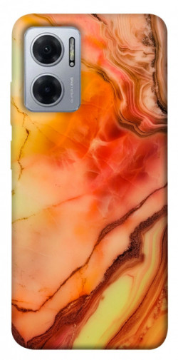 Чехол itsPrint Красный коралл мрамор для Xiaomi Redmi Note 11E