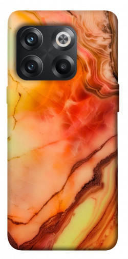 Чехол itsPrint Красный коралл мрамор для OnePlus 10T