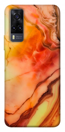 Чехол itsPrint Красный коралл мрамор для Vivo Y31